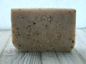 Oatmeal Mint cold process soap